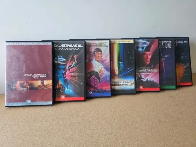 Coleção Jornada nas Estrelas - 13 DVDs
