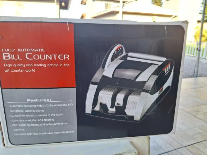 Máquina de contar dinheiro profissional