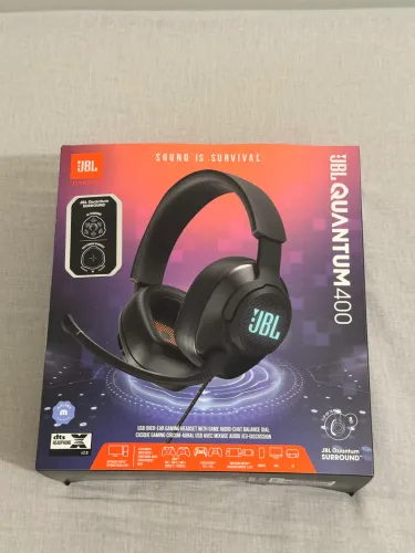 Headset Gamer JBL Quantum 400 RGB - Novo e Lacrado na Caixa