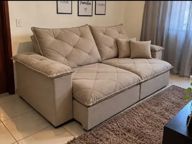 Sofá Reclinável (Produto Novo)