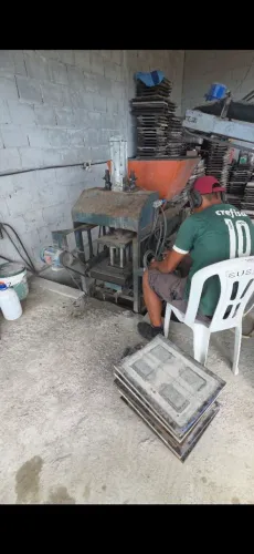 MAQUINA DE BLOCO PNEUMÁTICA ATLÂNTICA