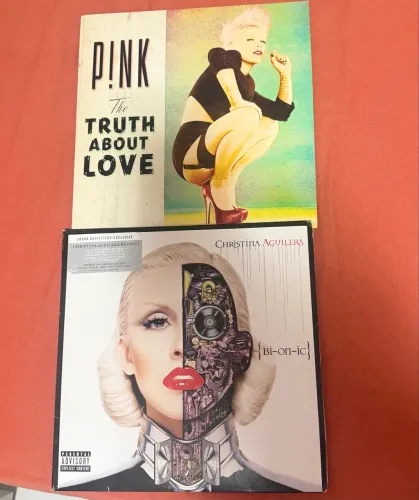Lote Discos Pink e Christina Aguilera