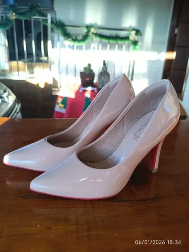 Scarpin Rose Bellamore
