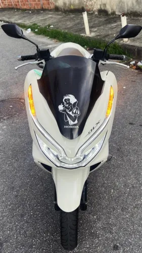 Pcx dlx branco pérola 