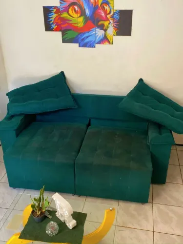 SOFA RETRATIL SEMI NOVO!