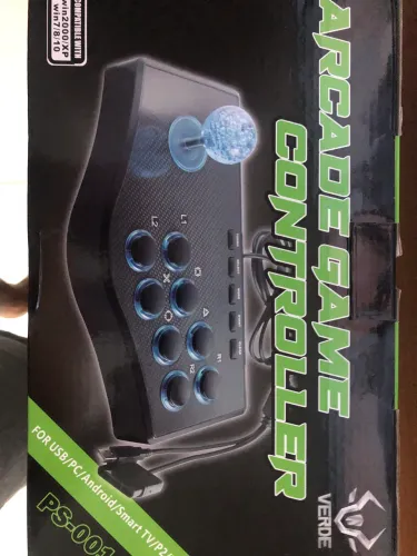 Controle arcade, para jogo de fliperama 