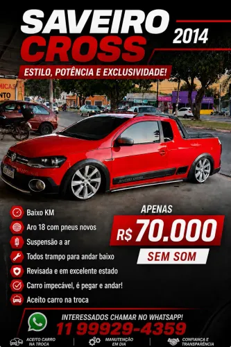 Volkswagen Saveiro Cross 1.6 MI Total Flex 8V CE 2014