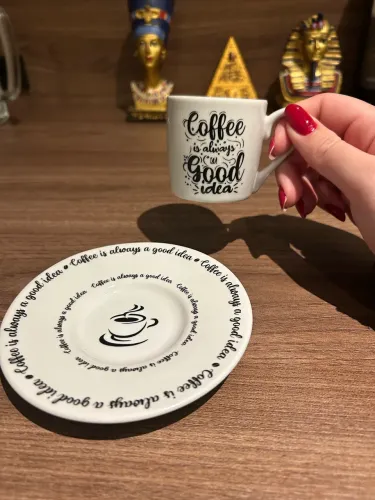 Kit café (5 xícaras + 5 pires)