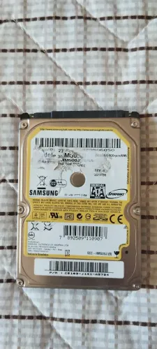 HD Samsung Sata 500 GB Notebook