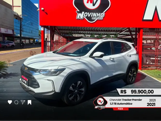 Chevrolet Tracker Premier 1.2 Turbo 12V Flex AUT 2021
