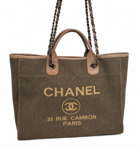 Bolsa de couro Chanel