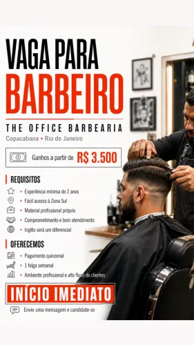 VAGA BARBEIRO
