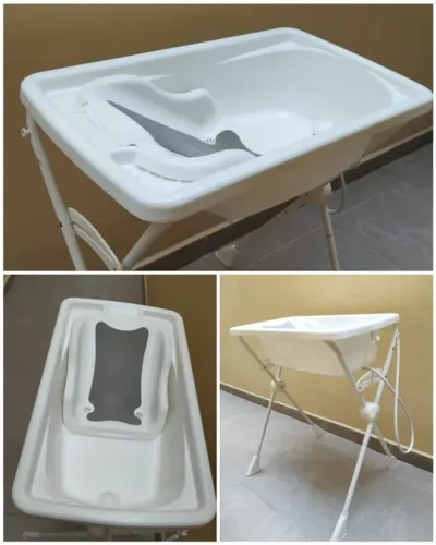 Banheira de bebê com suporte Burigotto