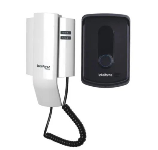 Interfone com porteiro eletronico ipr8010 Intelbras