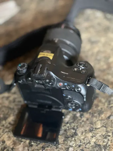 Câmera fotográfica profissional