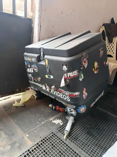 Baú para moto