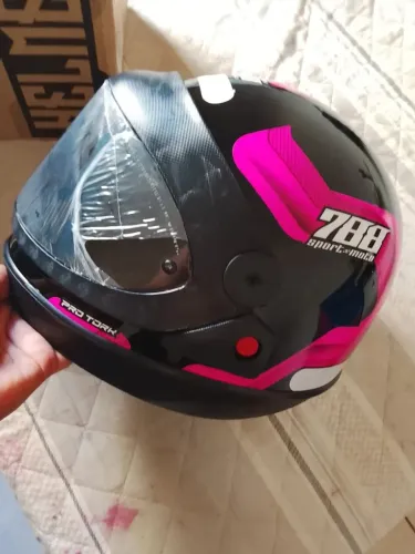 Capacete Pro Tork Viseira fumê