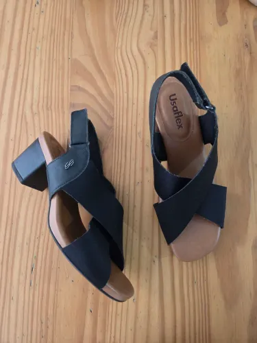 Sandalia Salto Bloco USaflex BR 35