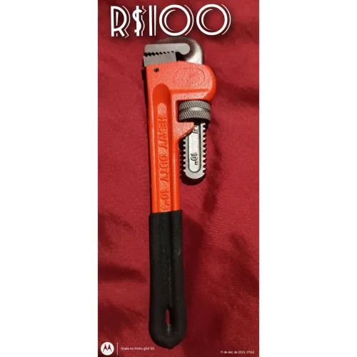 Chave de grifo 10" nova nunca foi usada ( dinheiro ou Pix)
