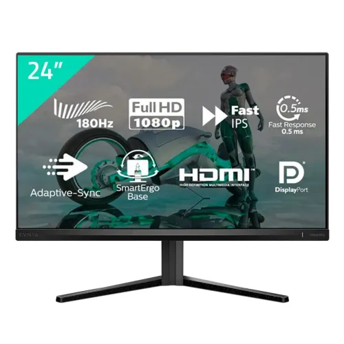 Monitor Philips 180hz 24 FHD *Novo