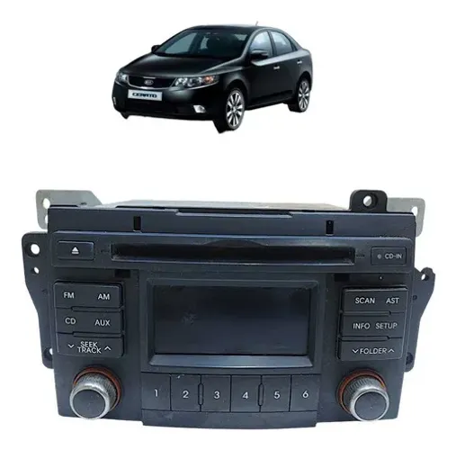 Rádio Kia Cerato 2010 A 2013
