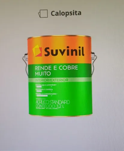 Tinta Suvinil cobre muito 3,2l