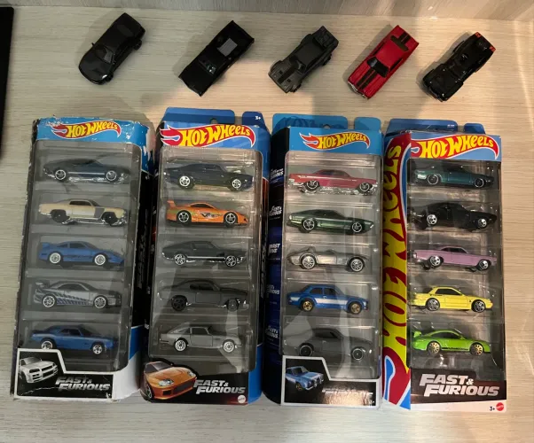 Coleção 25 minis velozes e furiosos