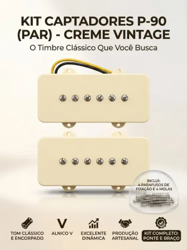 Par de captadores para guitarra ,modelo p90