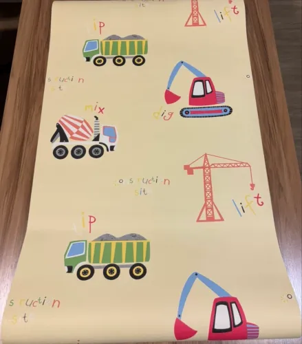 Papel de parede infantil menino 10,60 metros quadrados