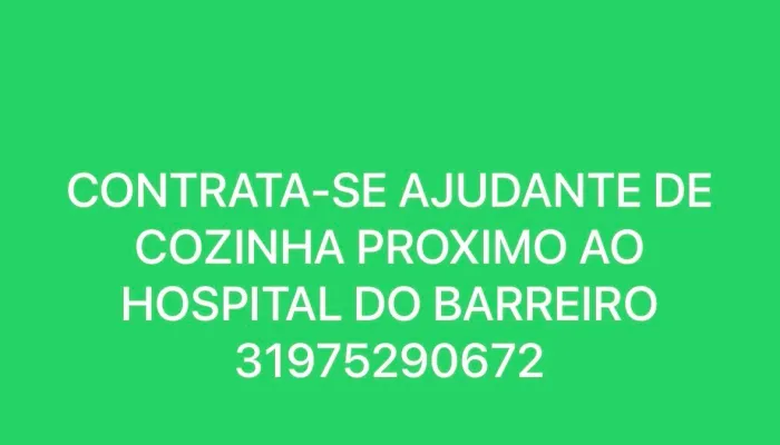 Ajudante de cozinha