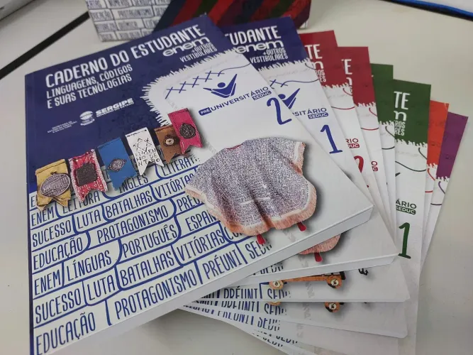 Livros para estudos do Enem