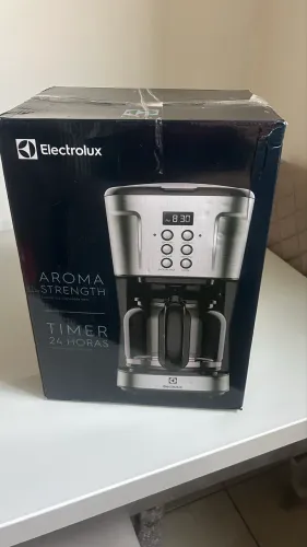 Cafeteira Elétrica Electrolux inox 1,5L Painel Digital ZERADA