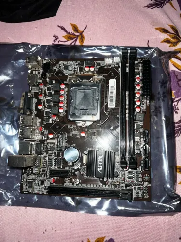 Placa mãe 1155 IH61-MA5-V5 HDMI 1000 LAN FOX