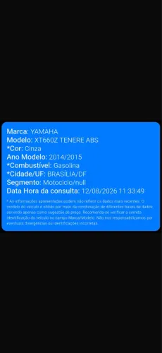 XT 660 Z TENERE ABS OPORTUNIDADE