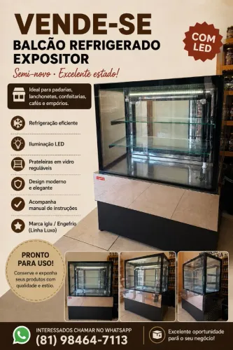 Balcão Refrigerado seminovo