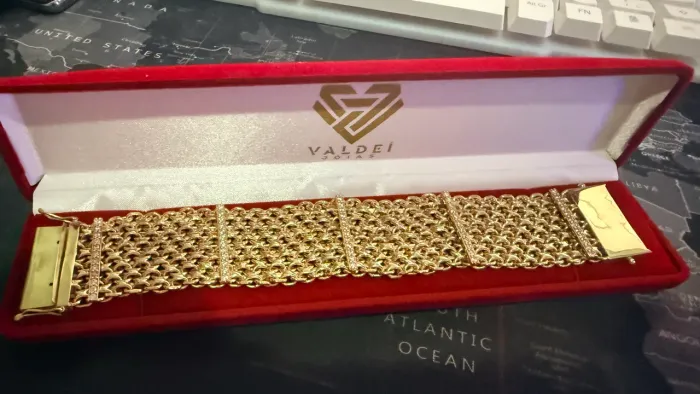 Pulseira de ouro 