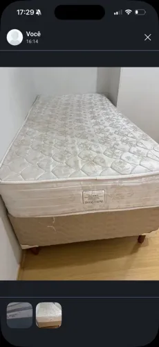 Cama box solteiro