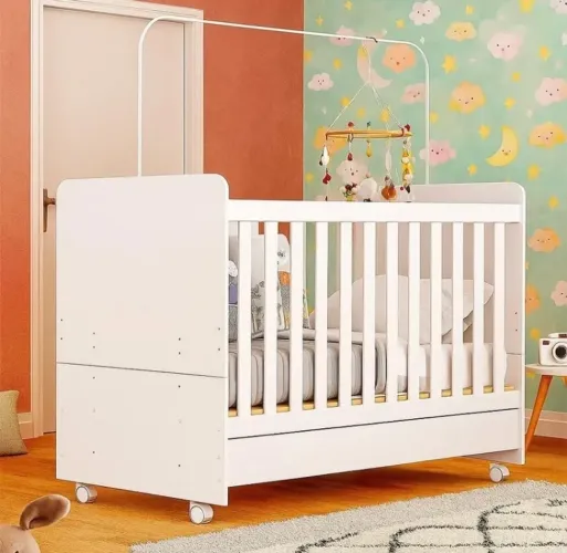 Excelente Berço Americano, Marca Multimoveis, Mini Cama