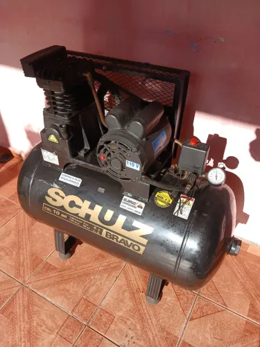Compressor de ar 100 litros schulz