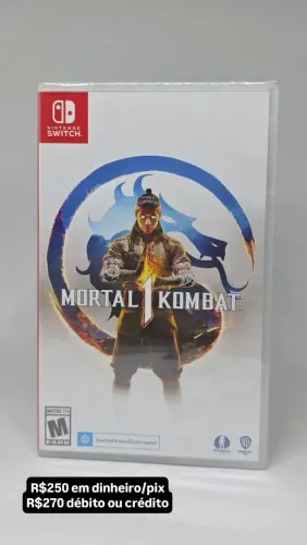 Lacrado Jogo Mortal kombat 1 Nintendo Switch