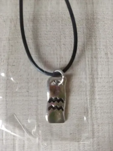 Colar De Cordão Esotérico Do Signo Aquário