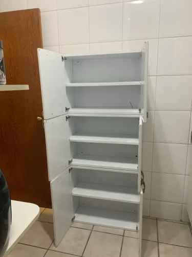 Armaria de cozinha semi. Novo branco Colormaq