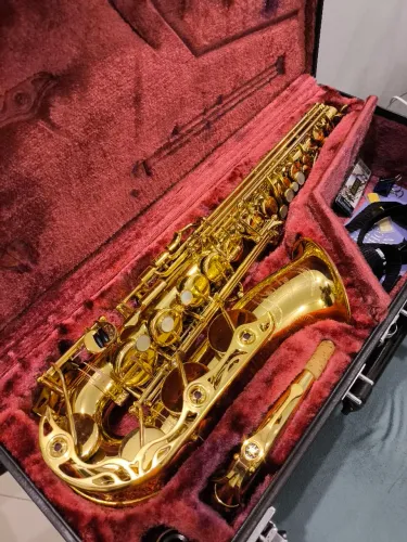 Sax Alto Yamaha YAS-62 único dono!