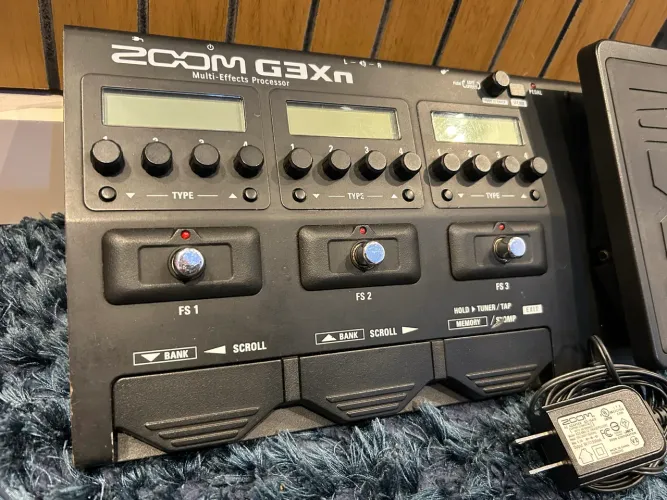 Pedaleira Zoom G3Xn - Avalio trocas