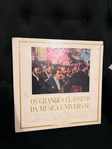 Coletânea discos de vinil - Grandes clássicos da musica universal  