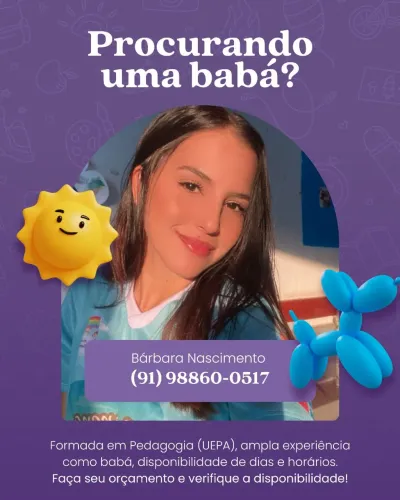 Babá/Pedagoga