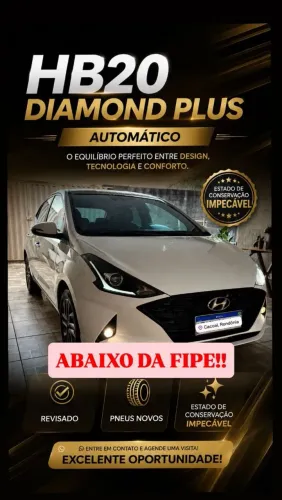 Hyundai HB20 Diamond Plus 1.0 TB Flex 12V AUT 2022