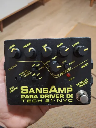 Pedal Sansamp drive