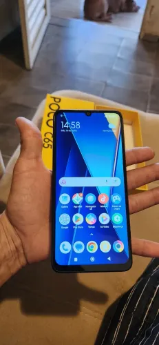 POCO C65 Black 256GB 8GB RAM estado de novo na caixa
