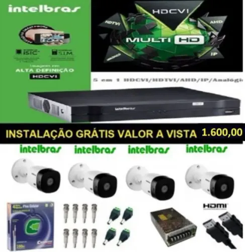 Kit de Monitoramento Intelbras